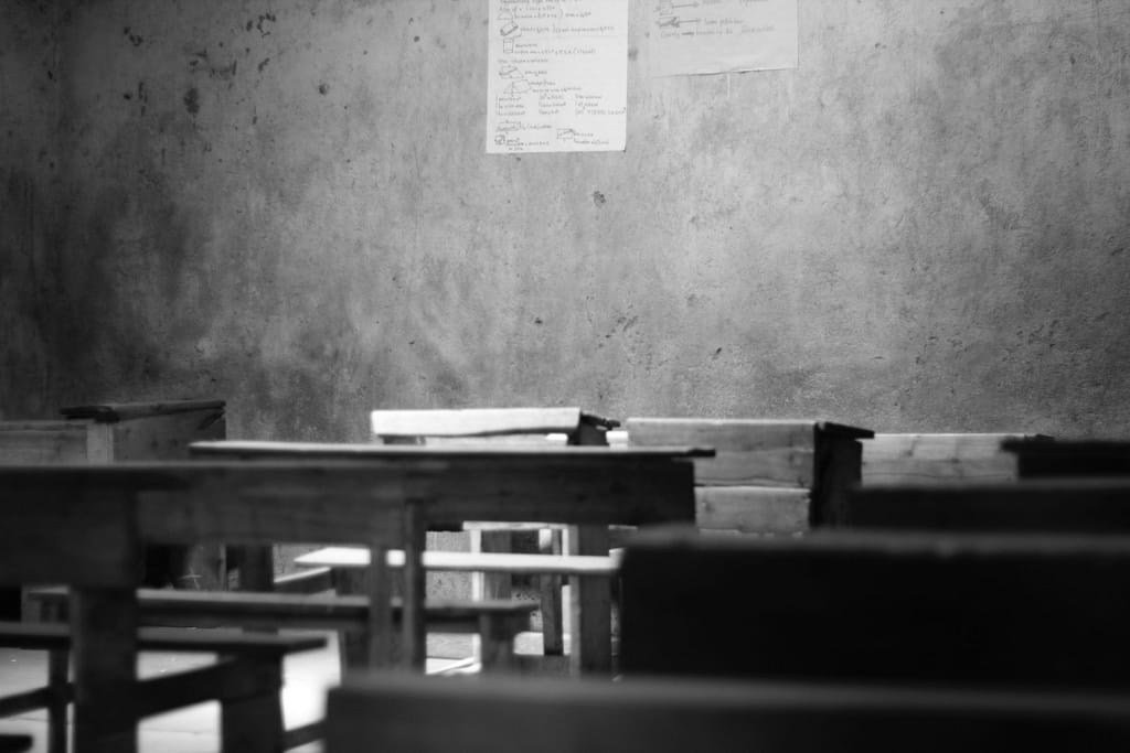 Empty classroom