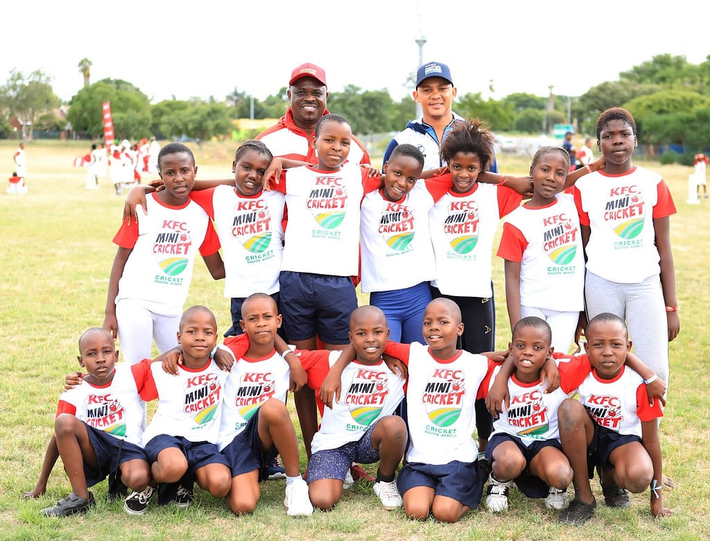 KFC mini cricket team