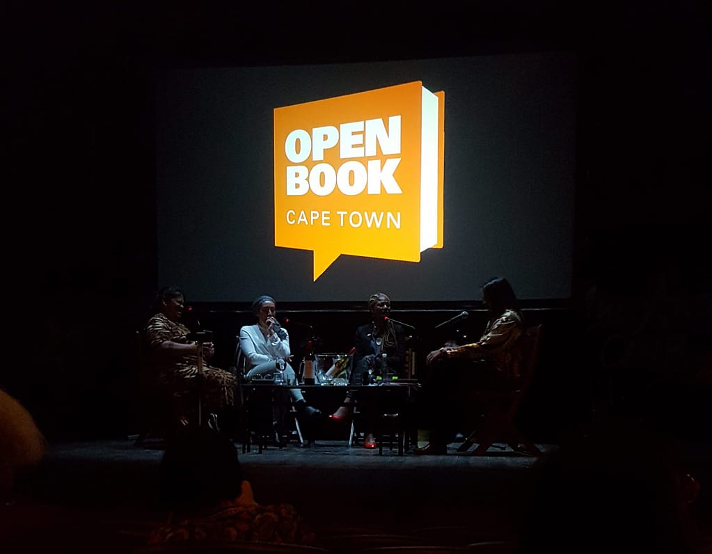 POC at the table panel discussion at the open book festival