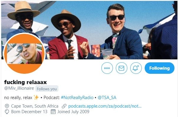 Miv's twitter header