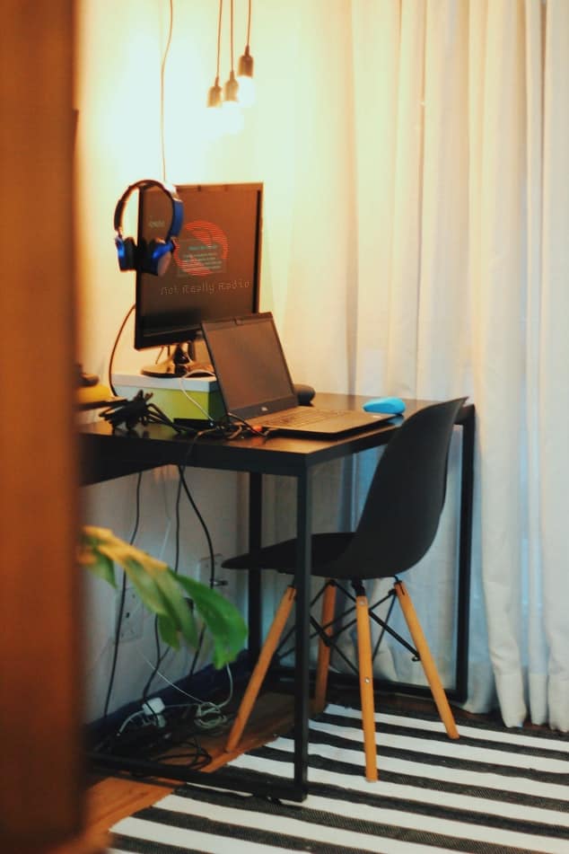 Lockdown work setup
