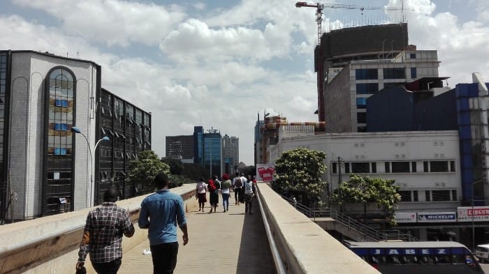 A bridge in Nairobi taken by Tyrone Fisher