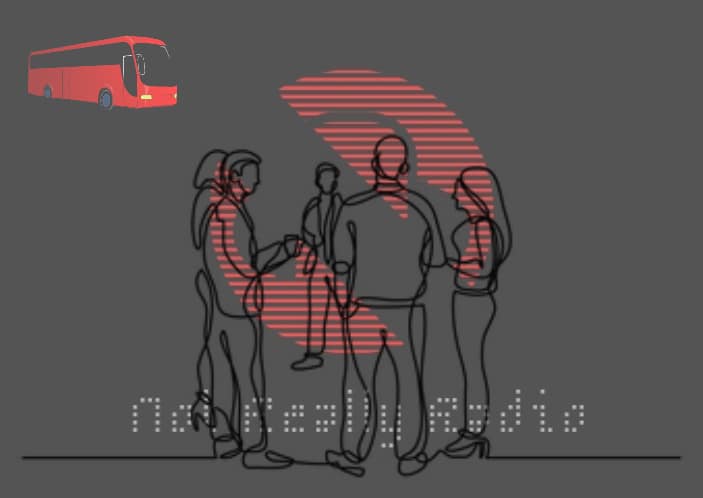 Weird image representing the Not Really Radio Podcast