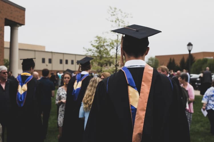 Graduation class of 2019 stock photo