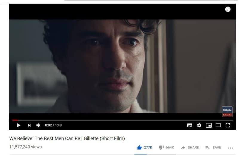 gillette likes vs dislikes
