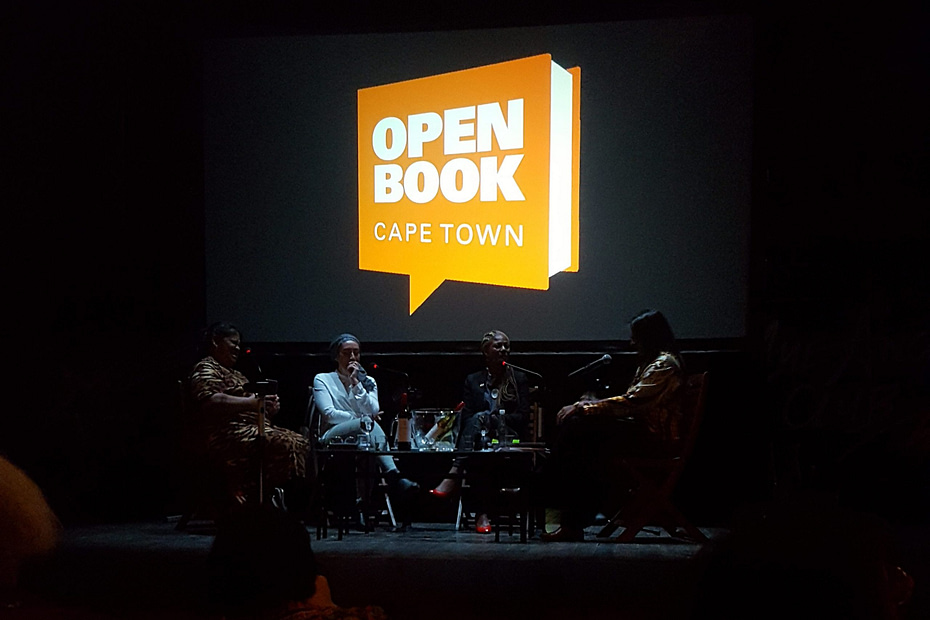 POC at the table panel discussion at the open book festival